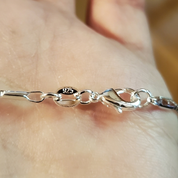 New Silver Box Chain Necklace - Picture 7 of 13